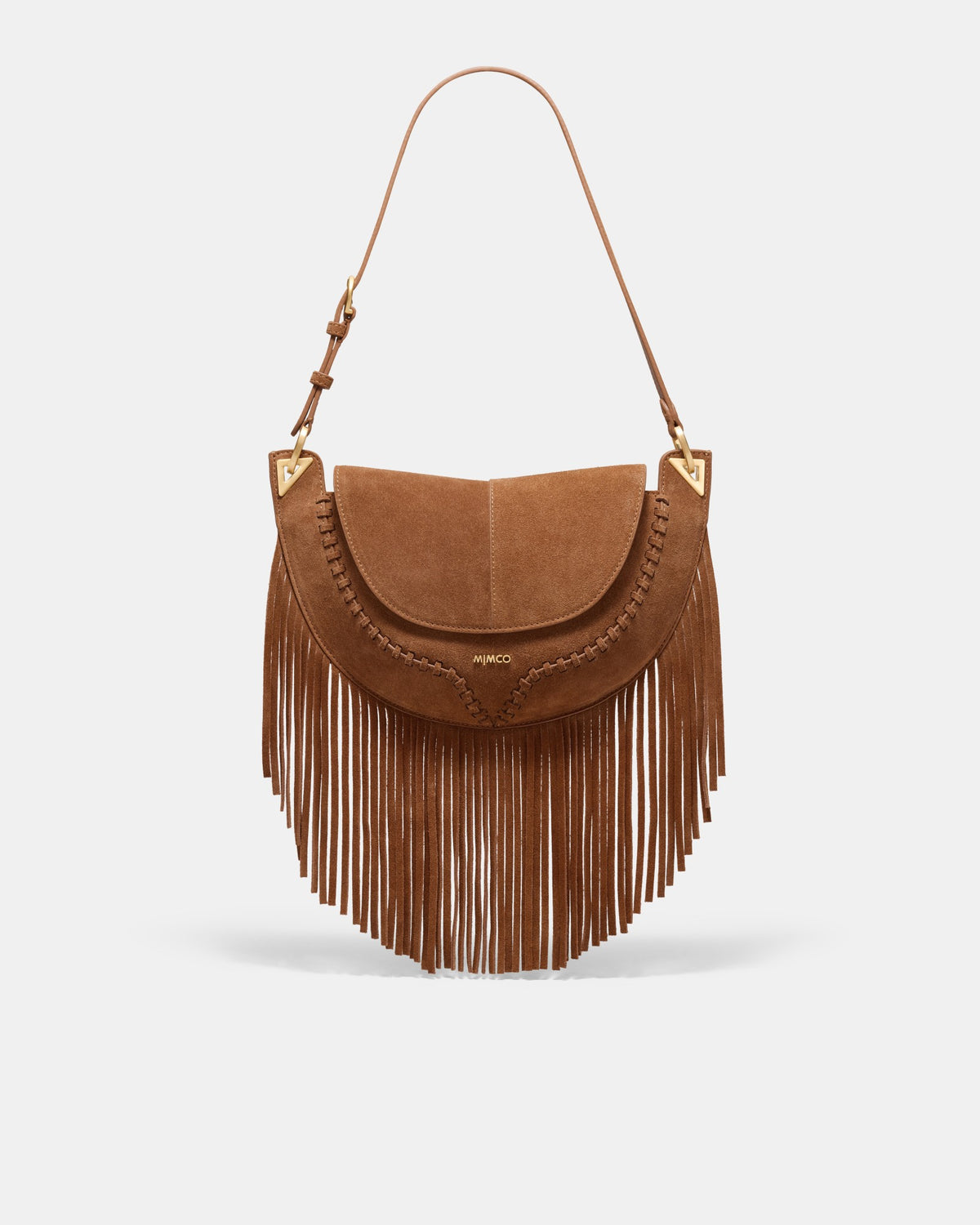Dolly Fringe Shoulder Bag - Pecan