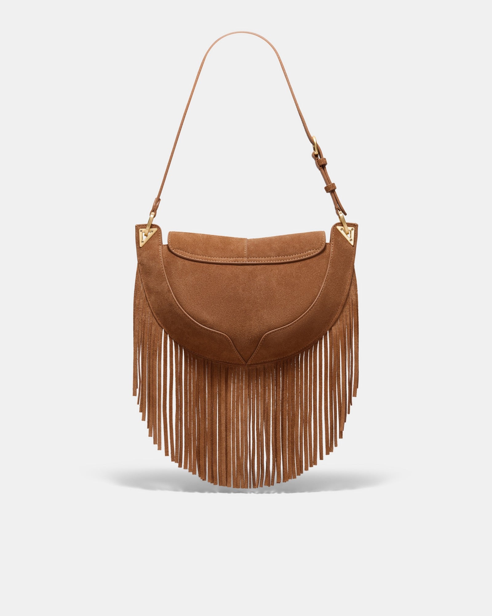 Dolly Fringe Shoulder Bag - Pecan