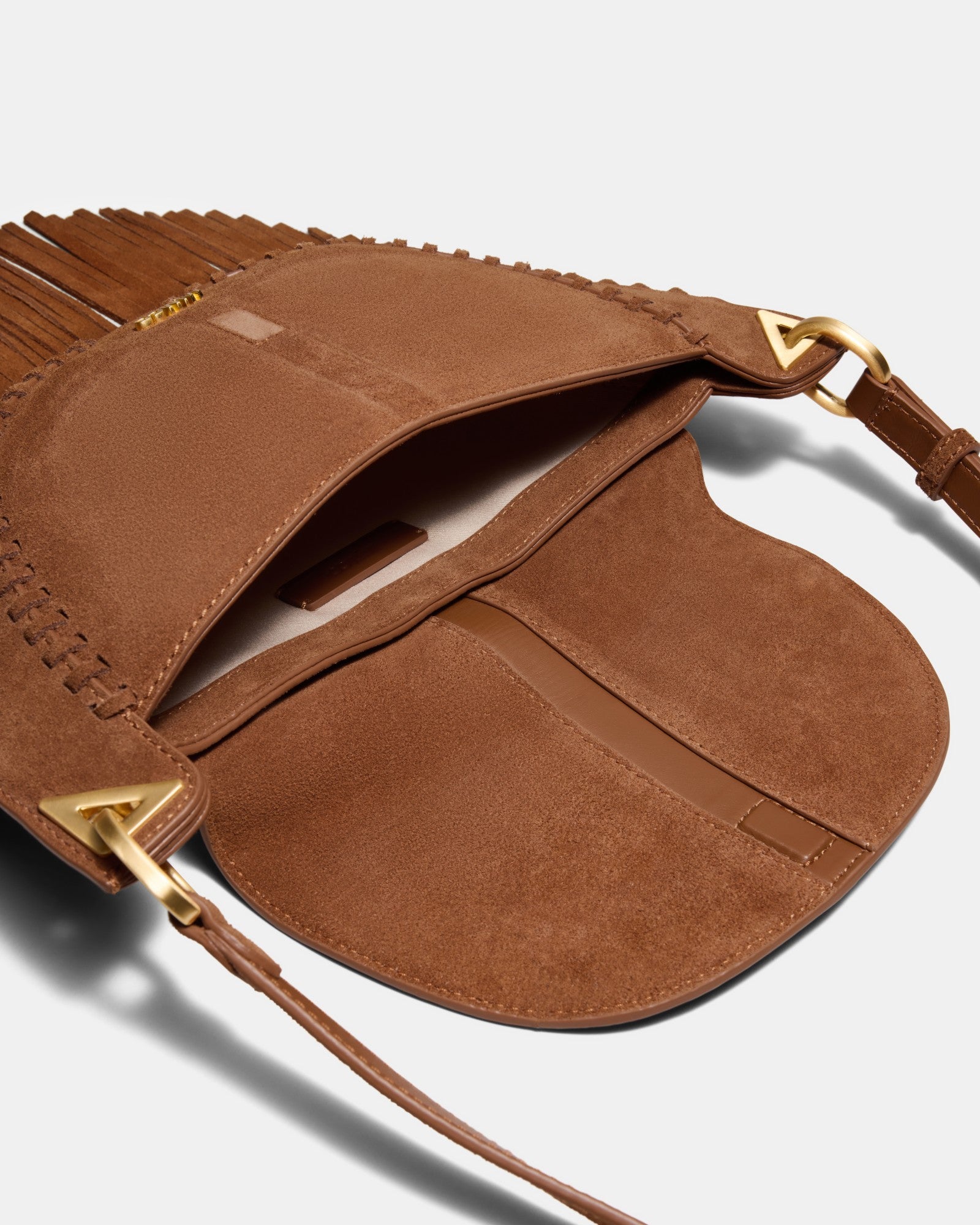 Dolly Fringe Shoulder Bag - Pecan