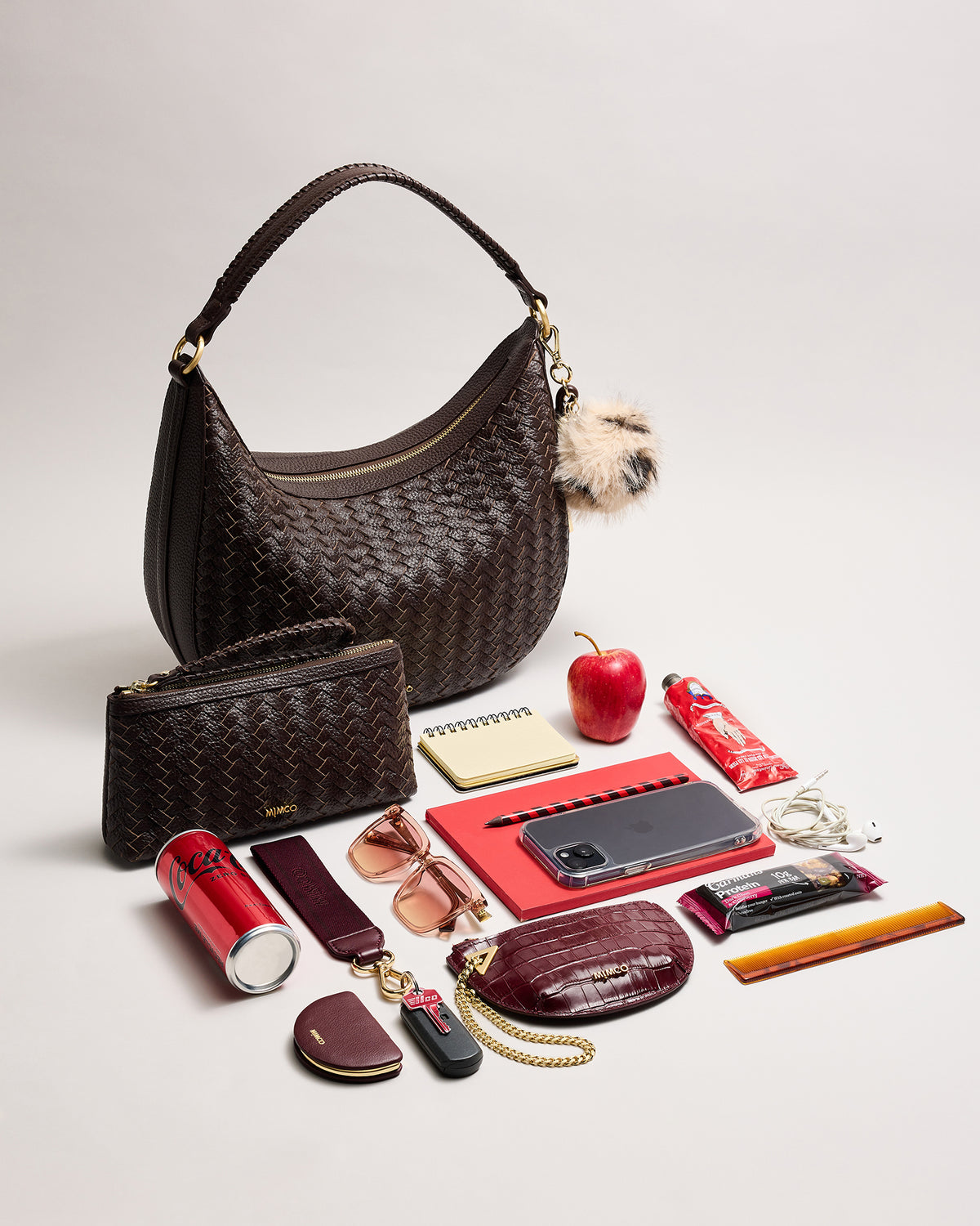 Luna Crescent Bag - Cocoa