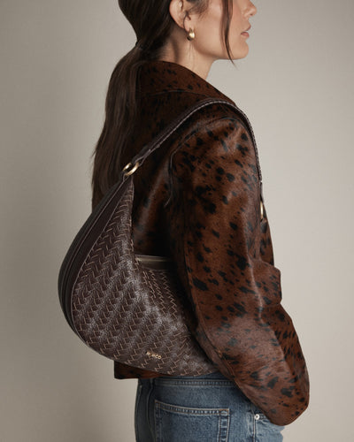 Luna Crescent Bag - Cocoa