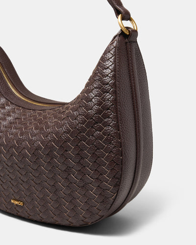 Luna Crescent Bag - Cocoa