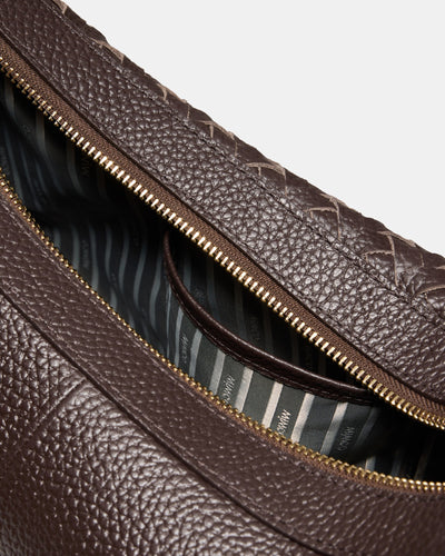 Luna Crescent Bag - Cocoa