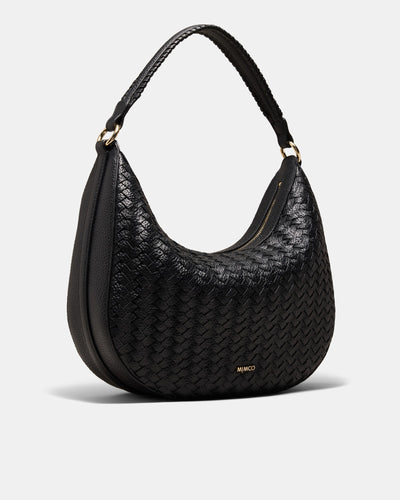 Luna Crescent Bag - Black