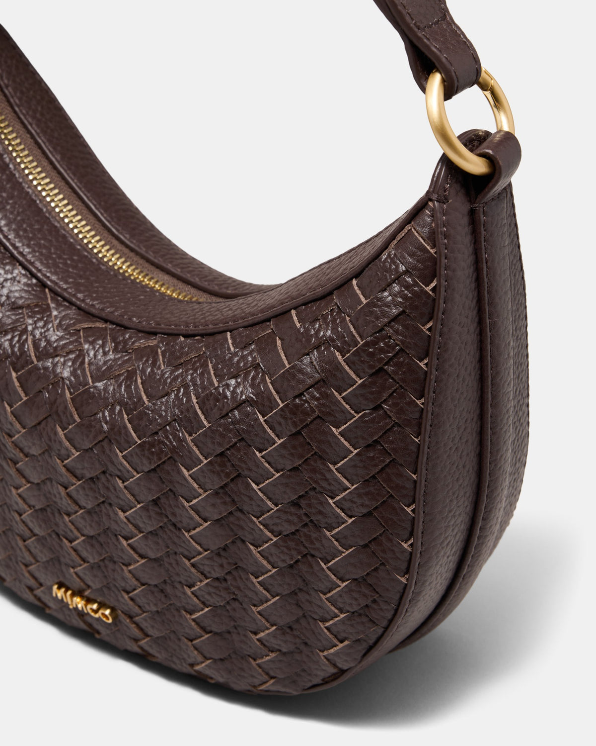 Luna Mini Crescent Bag - Cocoa
