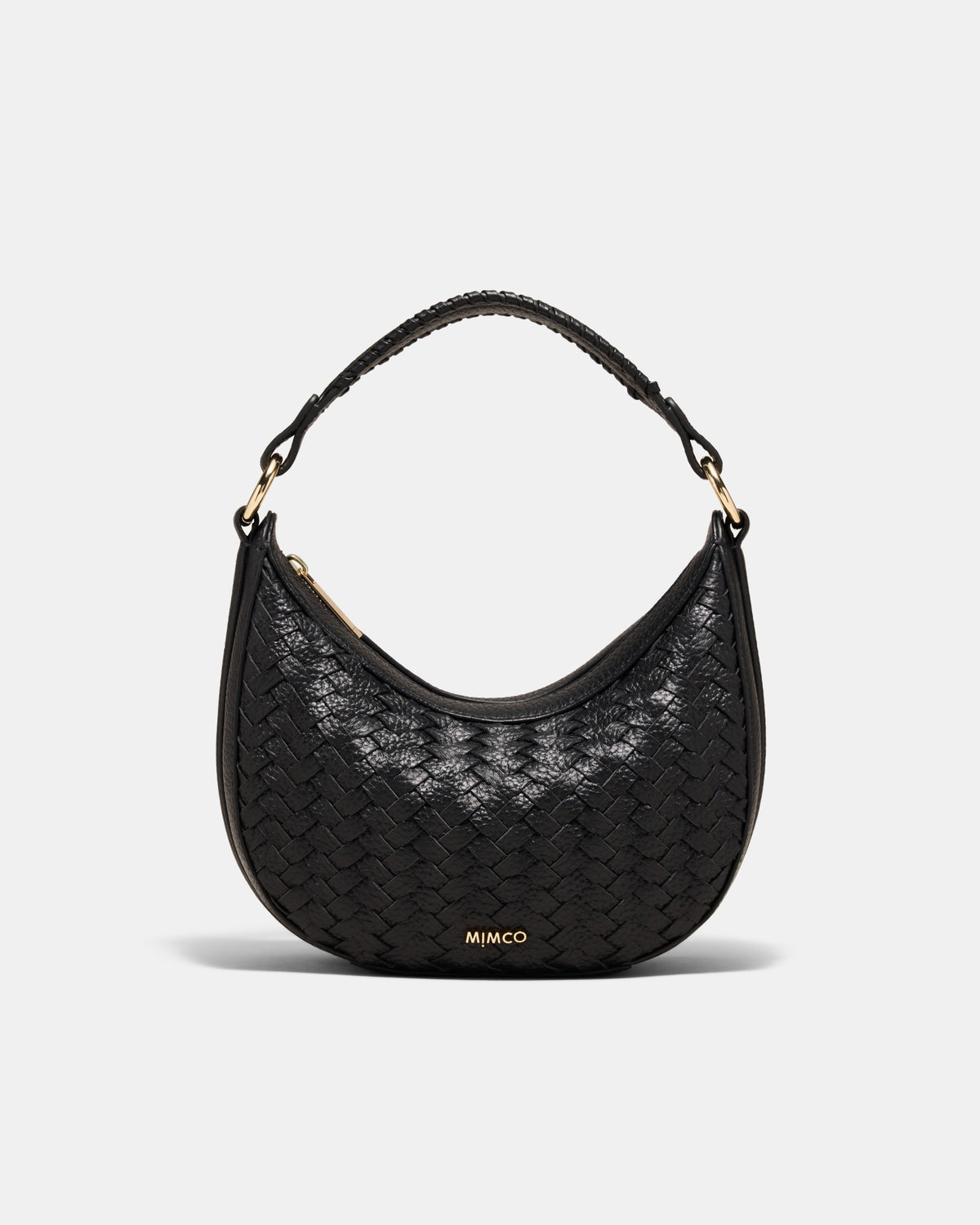Luna Mini Crescent Bag - Black
