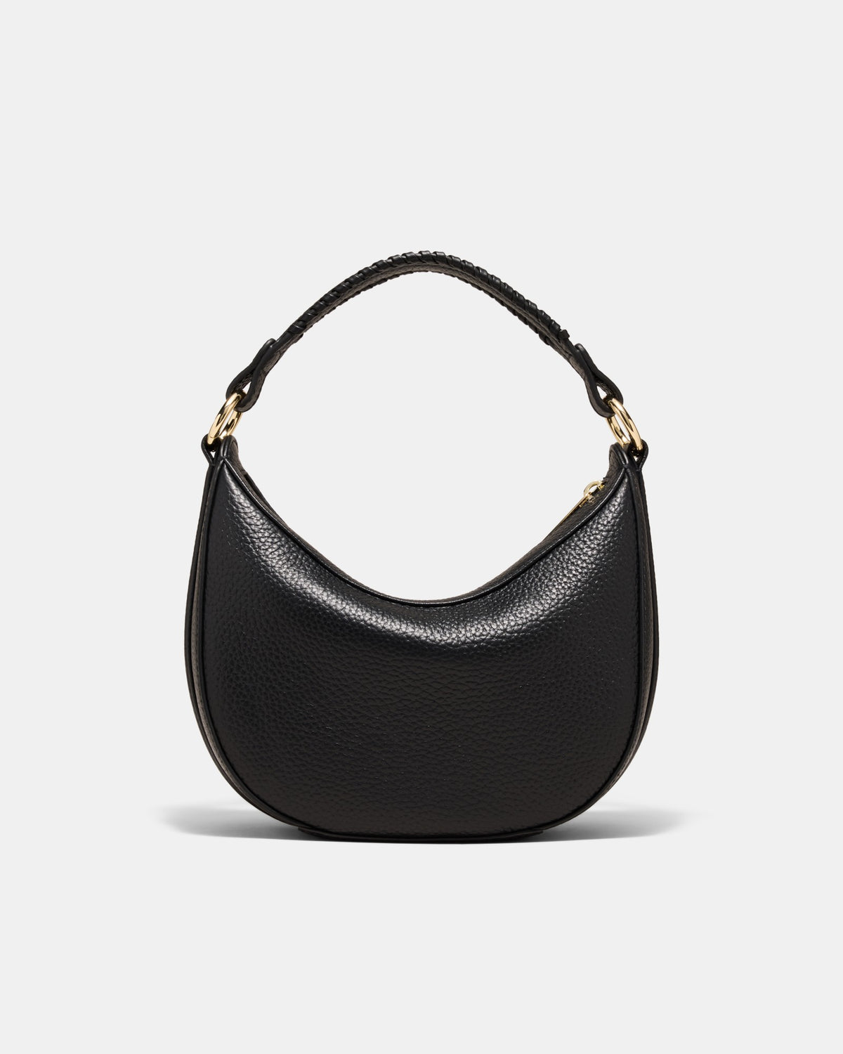 Luna Mini Crescent Bag - Black
