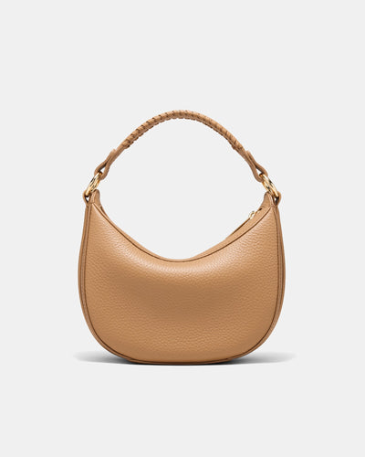 Luna Mini Crescent Bag - Caramel