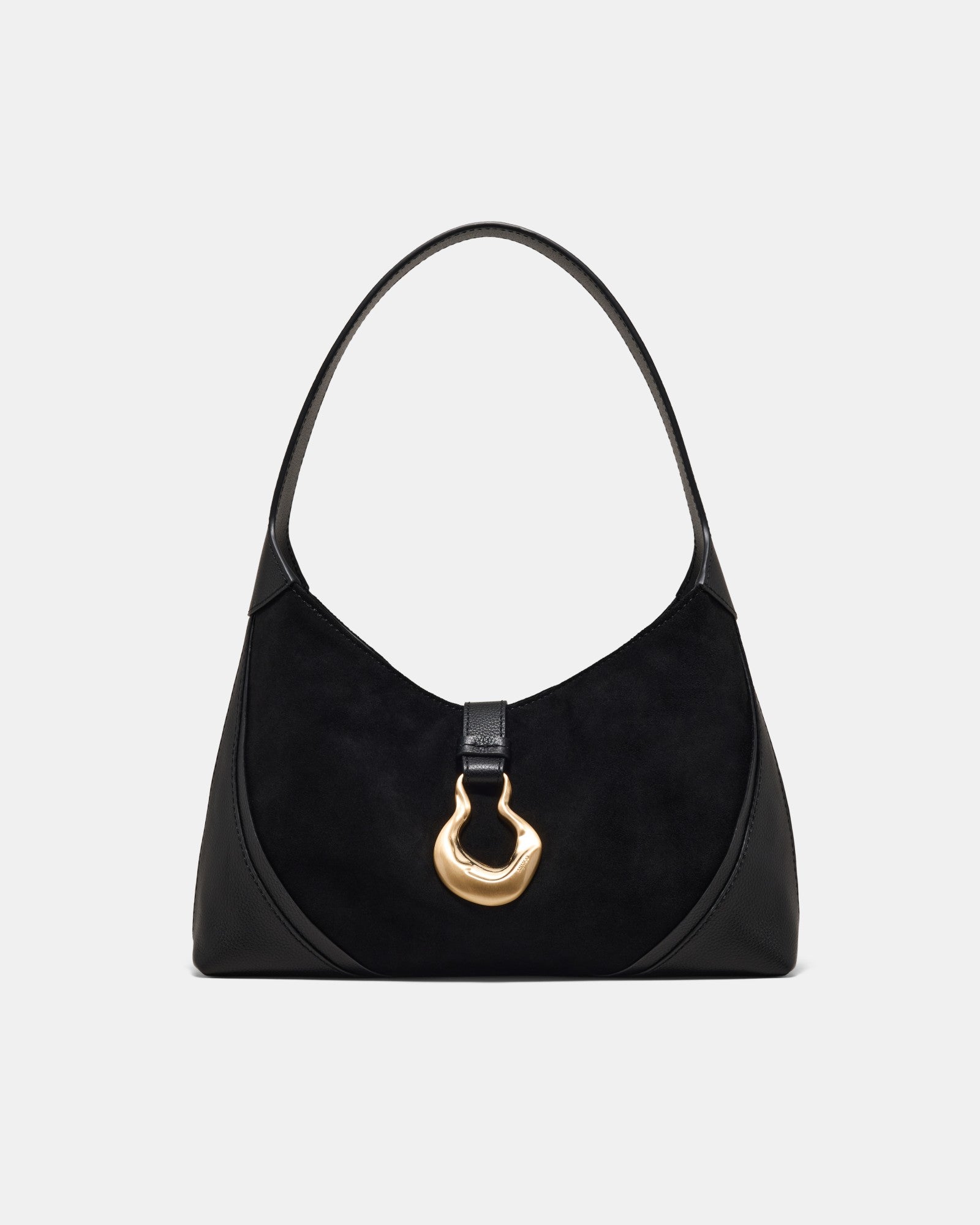 Shield Shoulder Bag - Black
