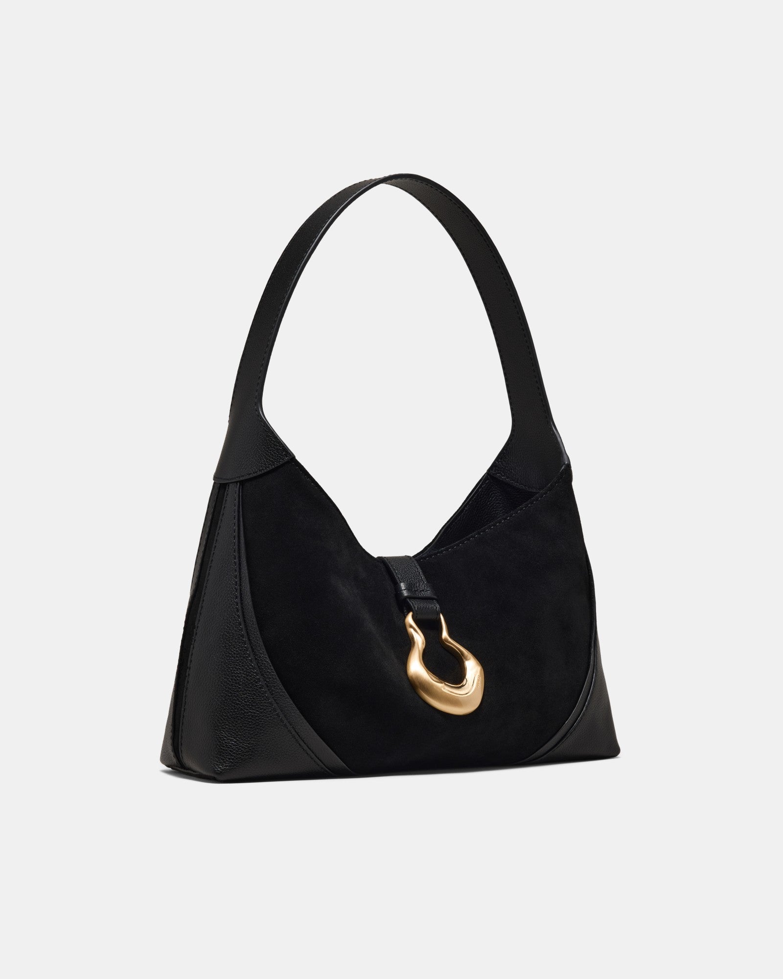 Shield Shoulder Bag - Black