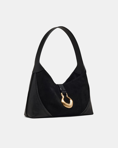 Shield Shoulder Bag - Black