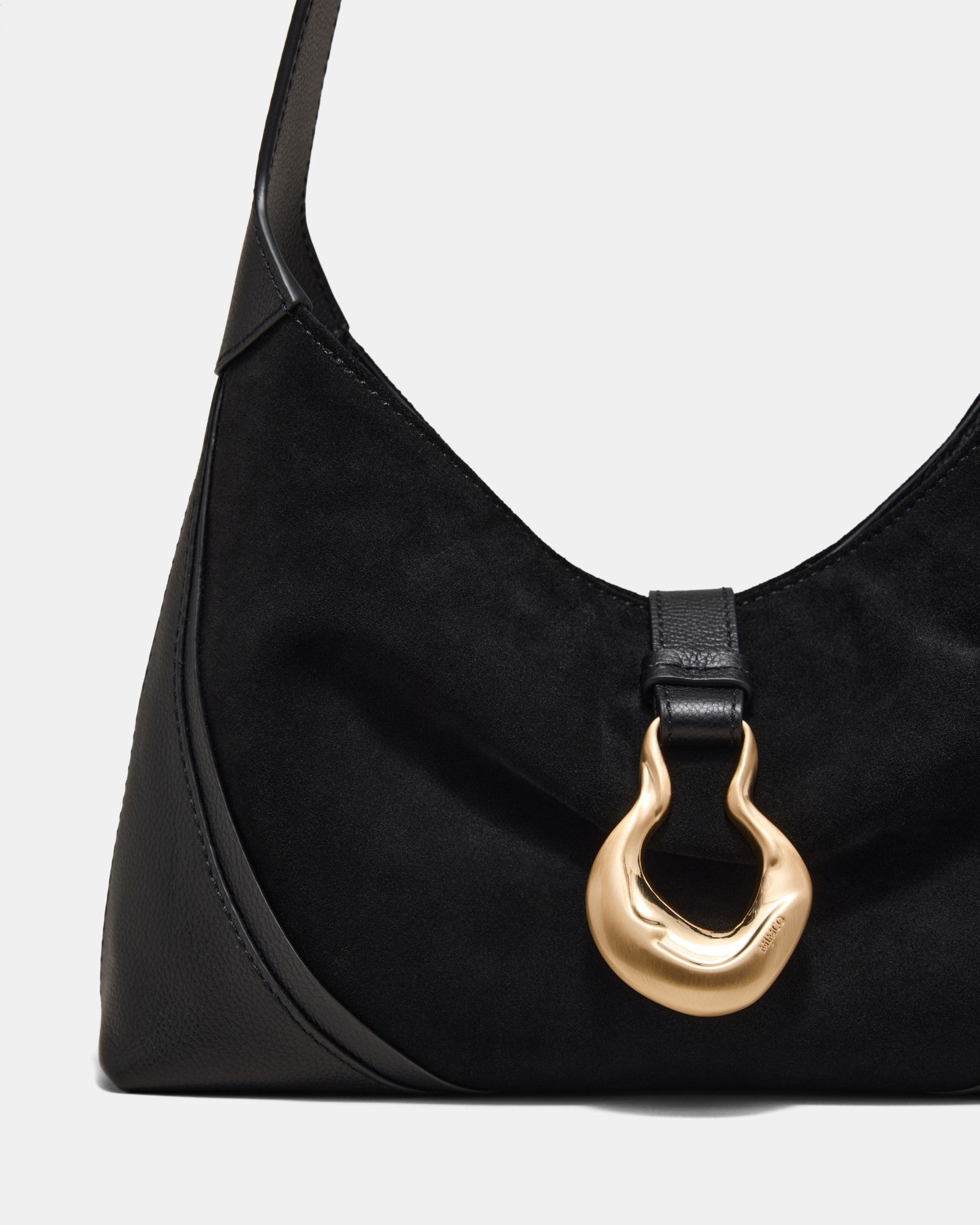 Shield Shoulder Bag - Black