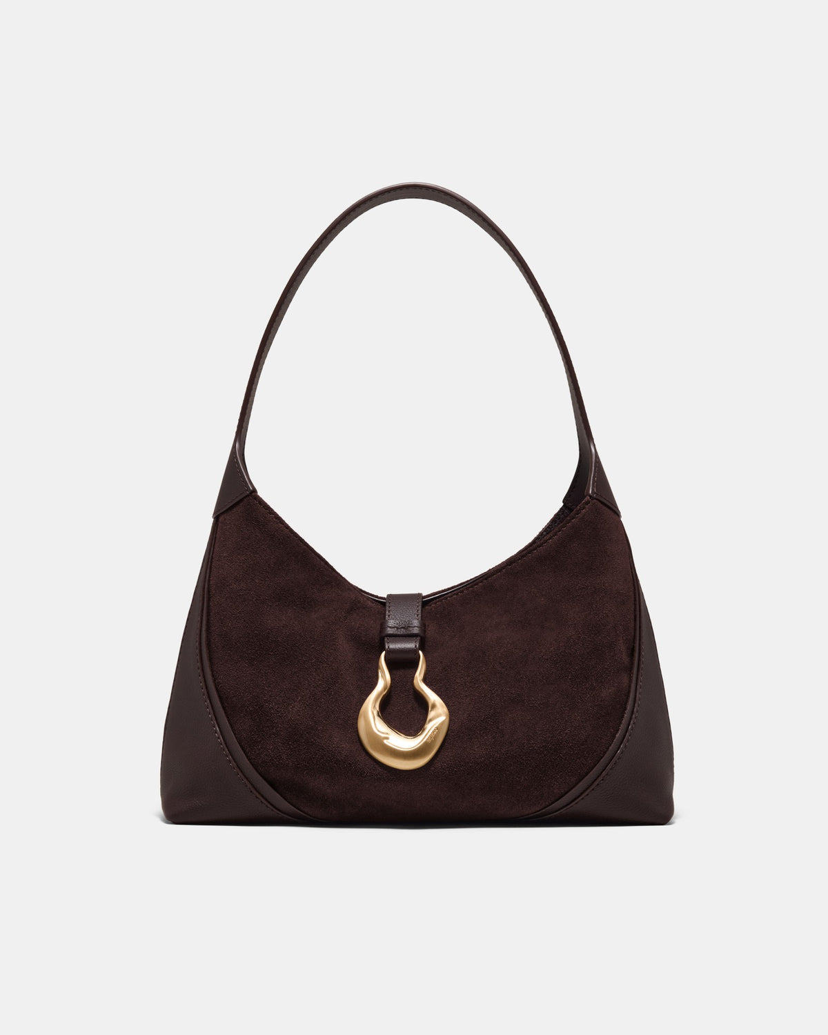 Shield Shoulder Bag - Bitter Chocolate