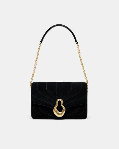 Shield Crossbody Bag - Black