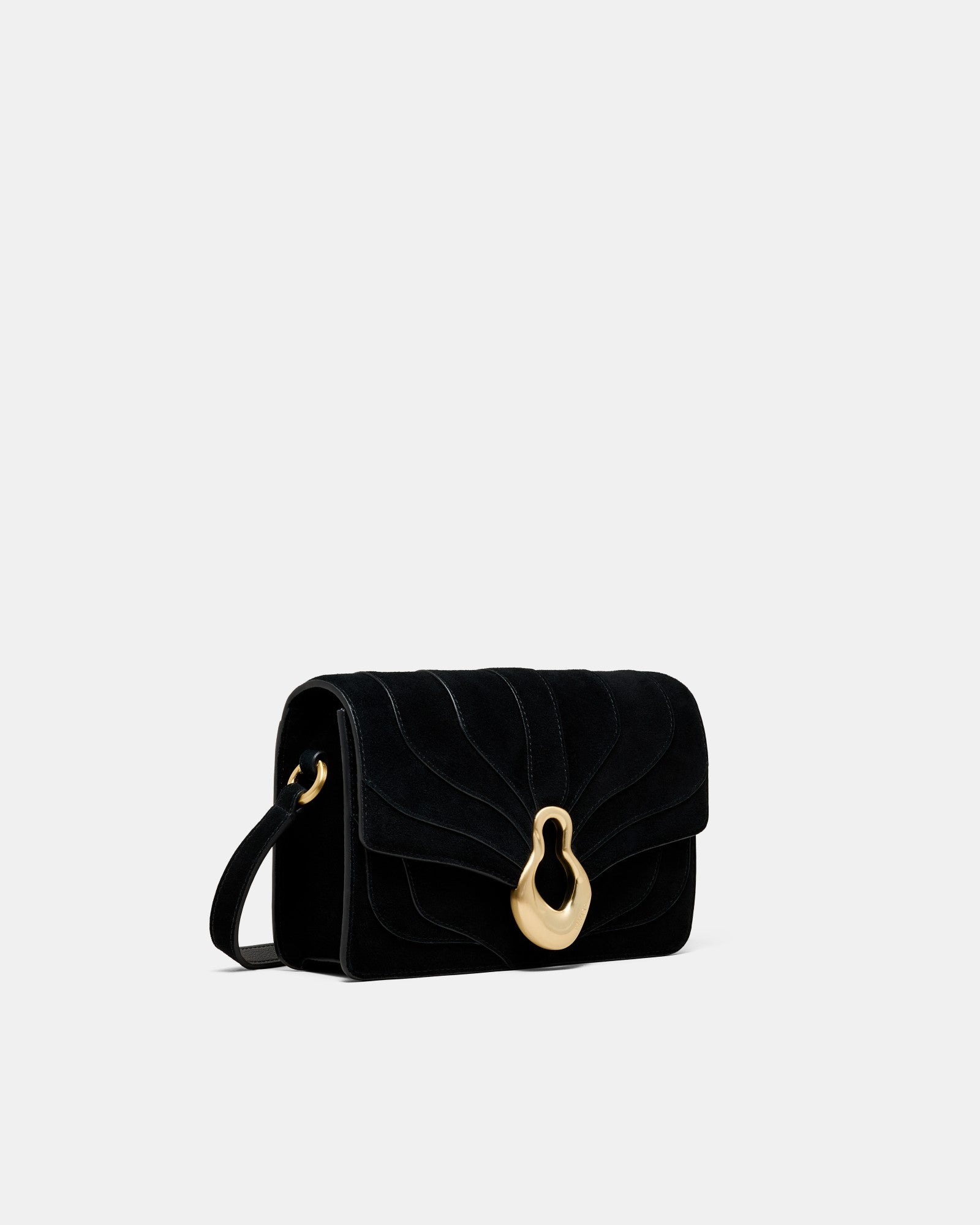 Shield Crossbody Bag - Black
