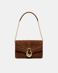 Shield Crossbody Bag - TOFFEE