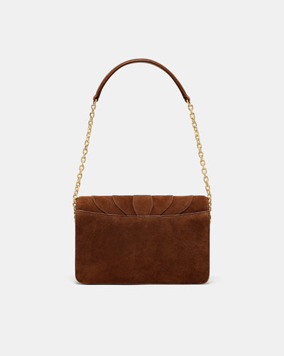 Shield Crossbody Bag - TOFFEE