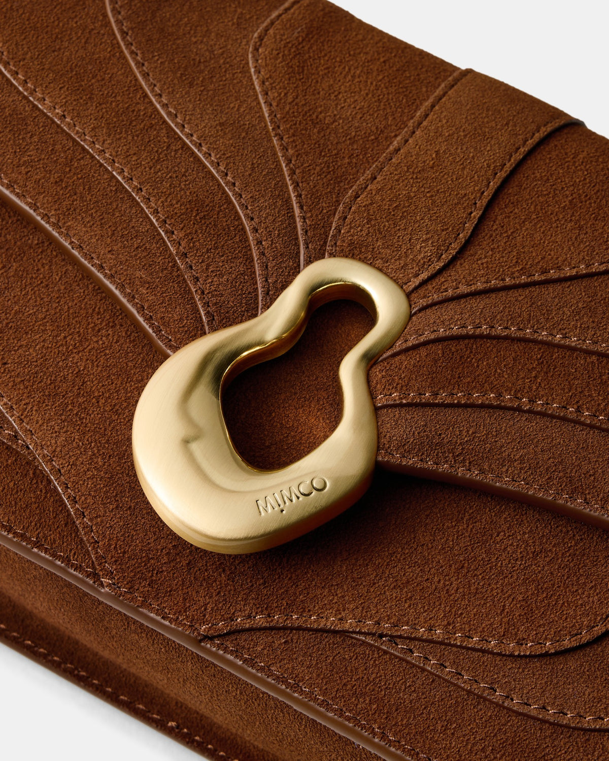 Shield Crossbody Bag - TOFFEE