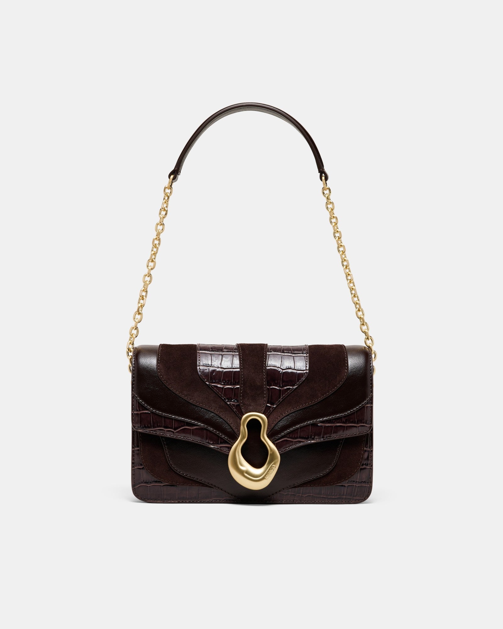 Shield Crossbody Bag - Bitter Chocolate