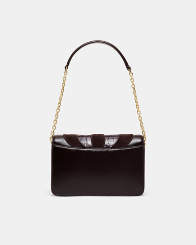Shield Crossbody Bag - Bitter Chocolate