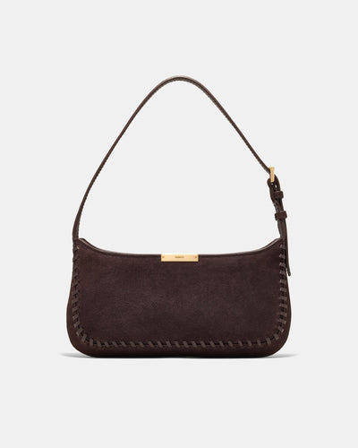 Cove Slim Shoulder Bag - Bitter Chocolate