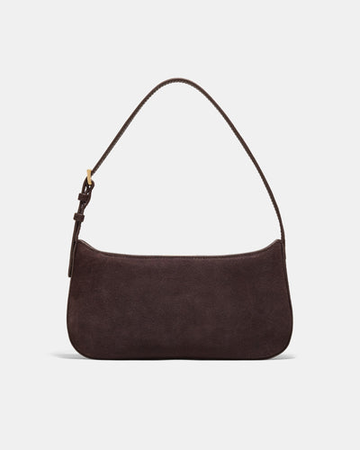Cove Slim Shoulder Bag - Bitter Chocolate