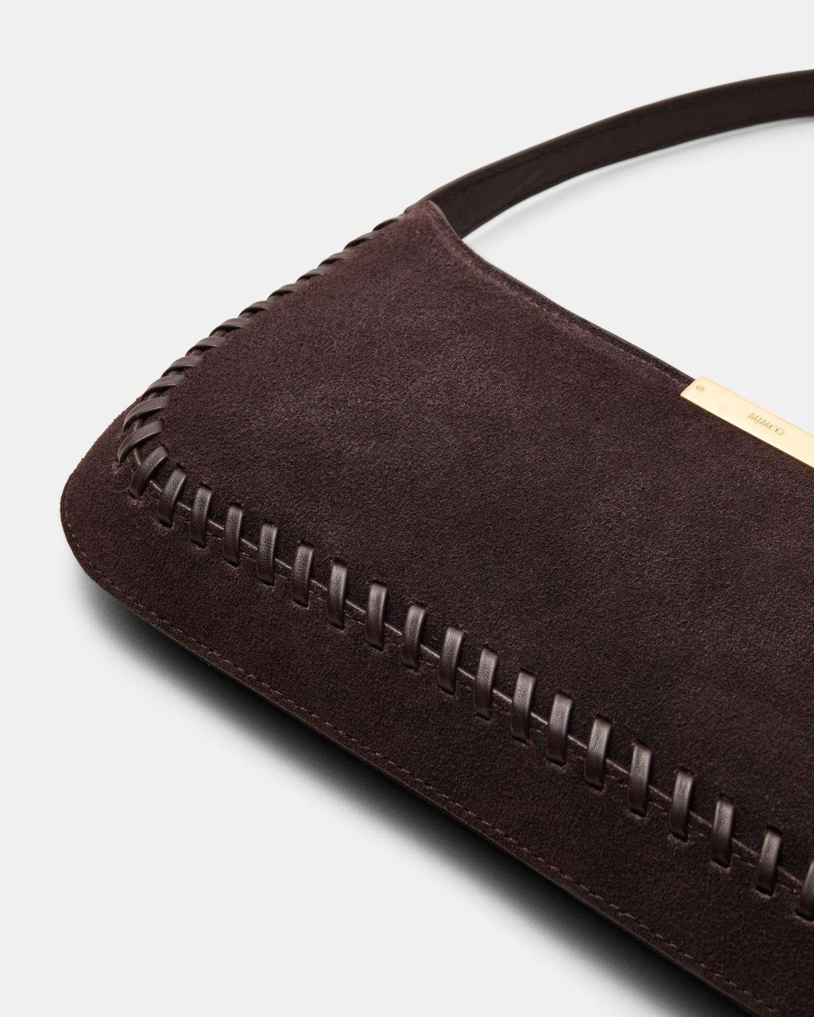 Cove Slim Shoulder Bag - Bitter Chocolate