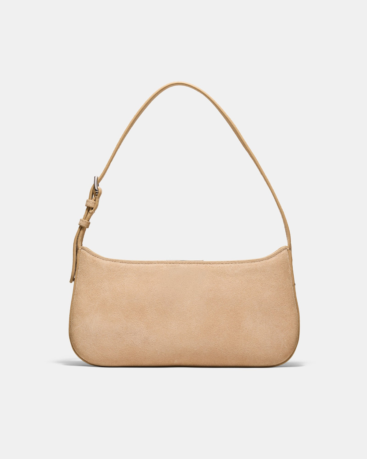 Cove Slim Studded Shoulder Bag - Sand