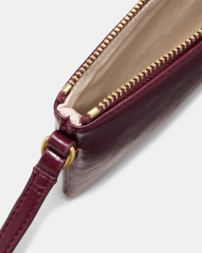 Rhiannon Pouch Crossbody Bag - Merlot