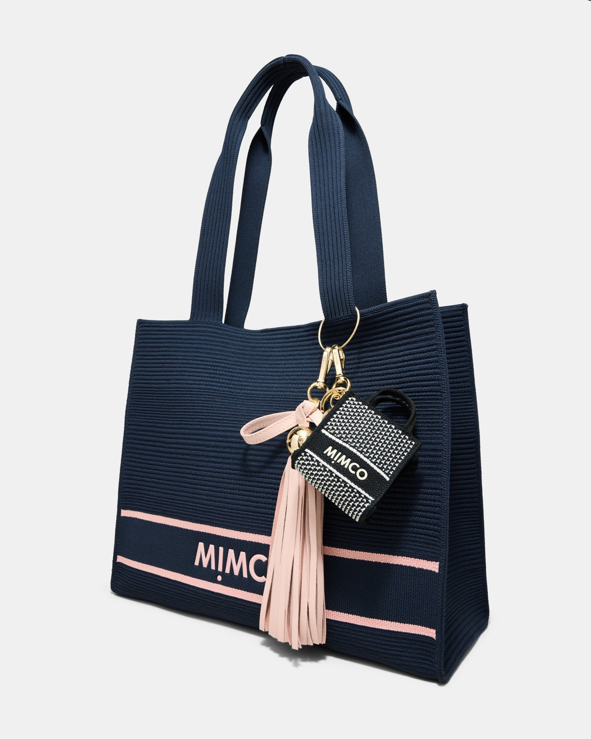 Luxe Tassel Bag Charm - Petal