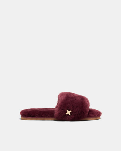 Chronicle Slippers - Merlot