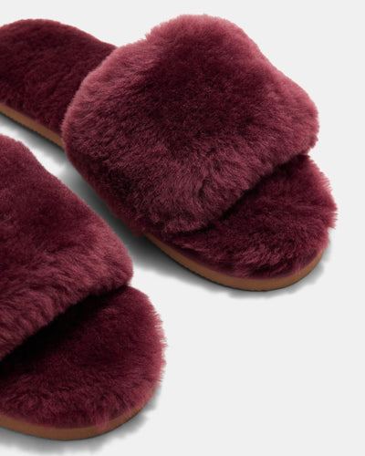 Chronicle Slippers - Merlot