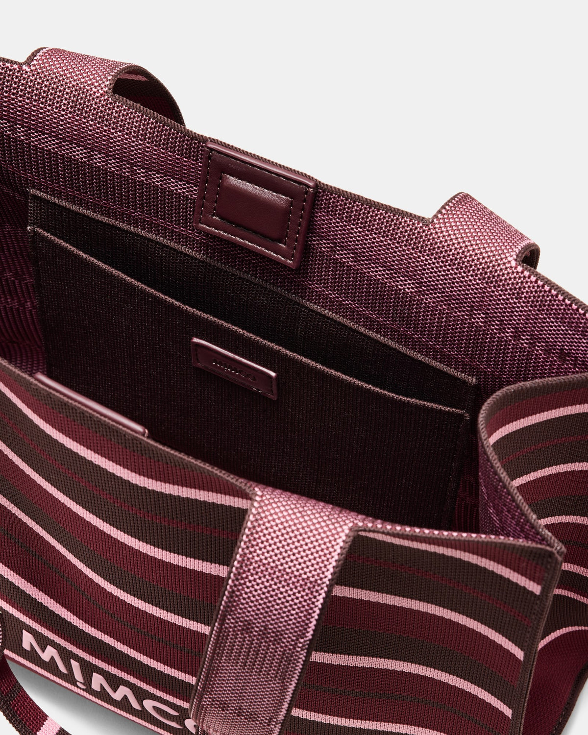 Blondie Boxy Tote Bag - Chocolate Stripe