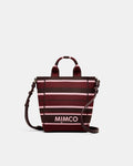 Blondie Mini Tote Bag - Chocolate Stripe