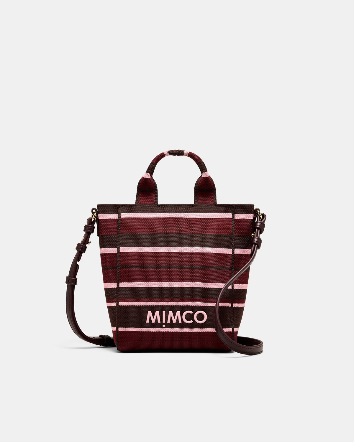 Blondie Mini Tote Bag - Chocolate Stripe