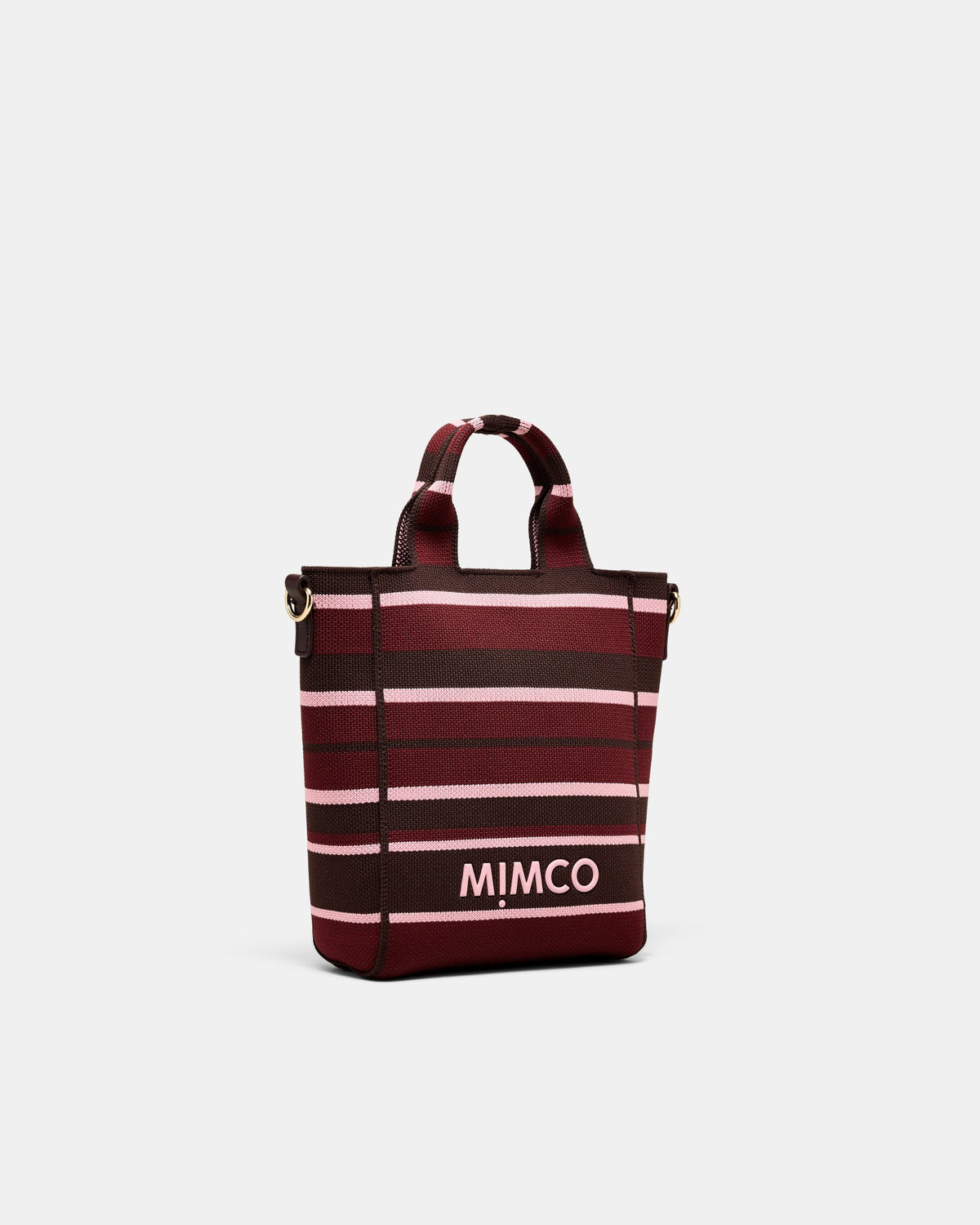 Blondie Mini Tote Bag - Chocolate Stripe