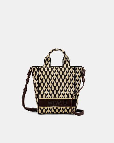 Blondie Mini Tote Crossbody Bag - Gold