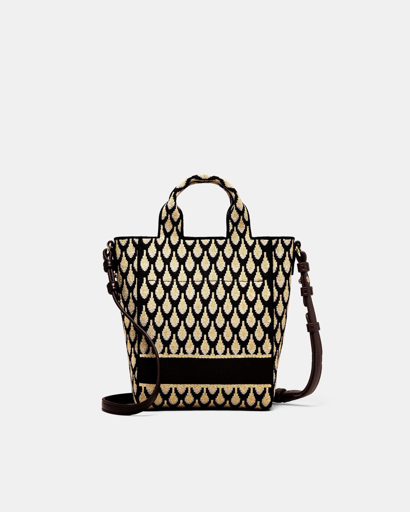 Blondie Mini Tote Crossbody Bag - Gold