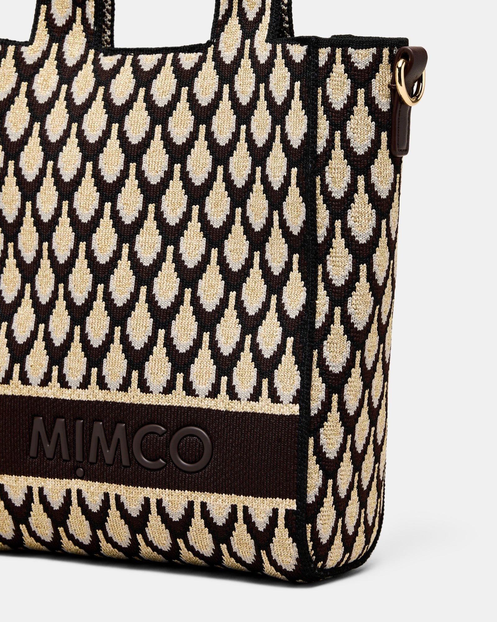 Blondie Mini Tote Crossbody Bag - Gold