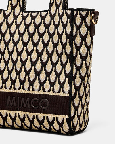 Blondie Mini Tote Crossbody Bag - Gold