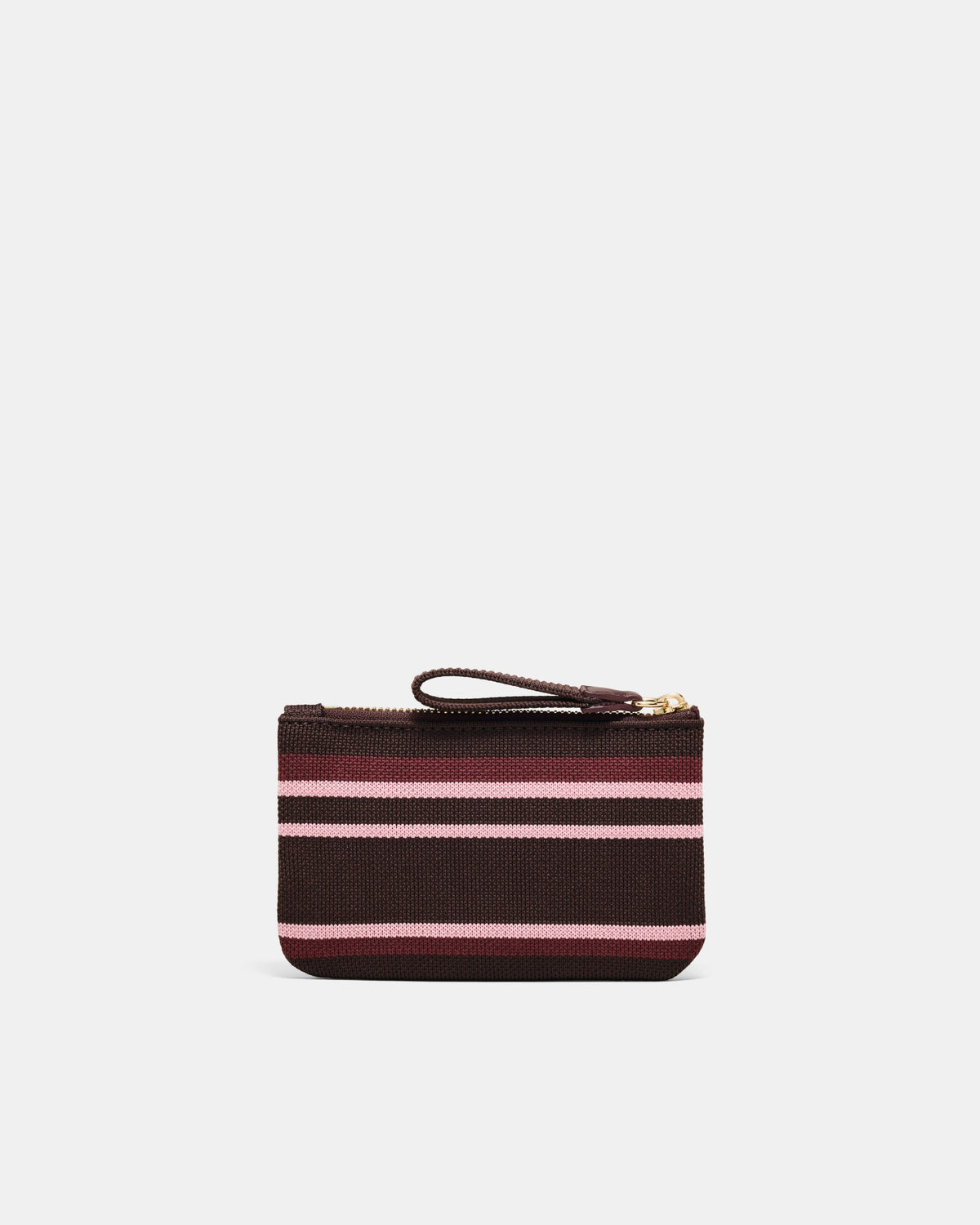 Blondie Coin Purse - Chocolate Stripe