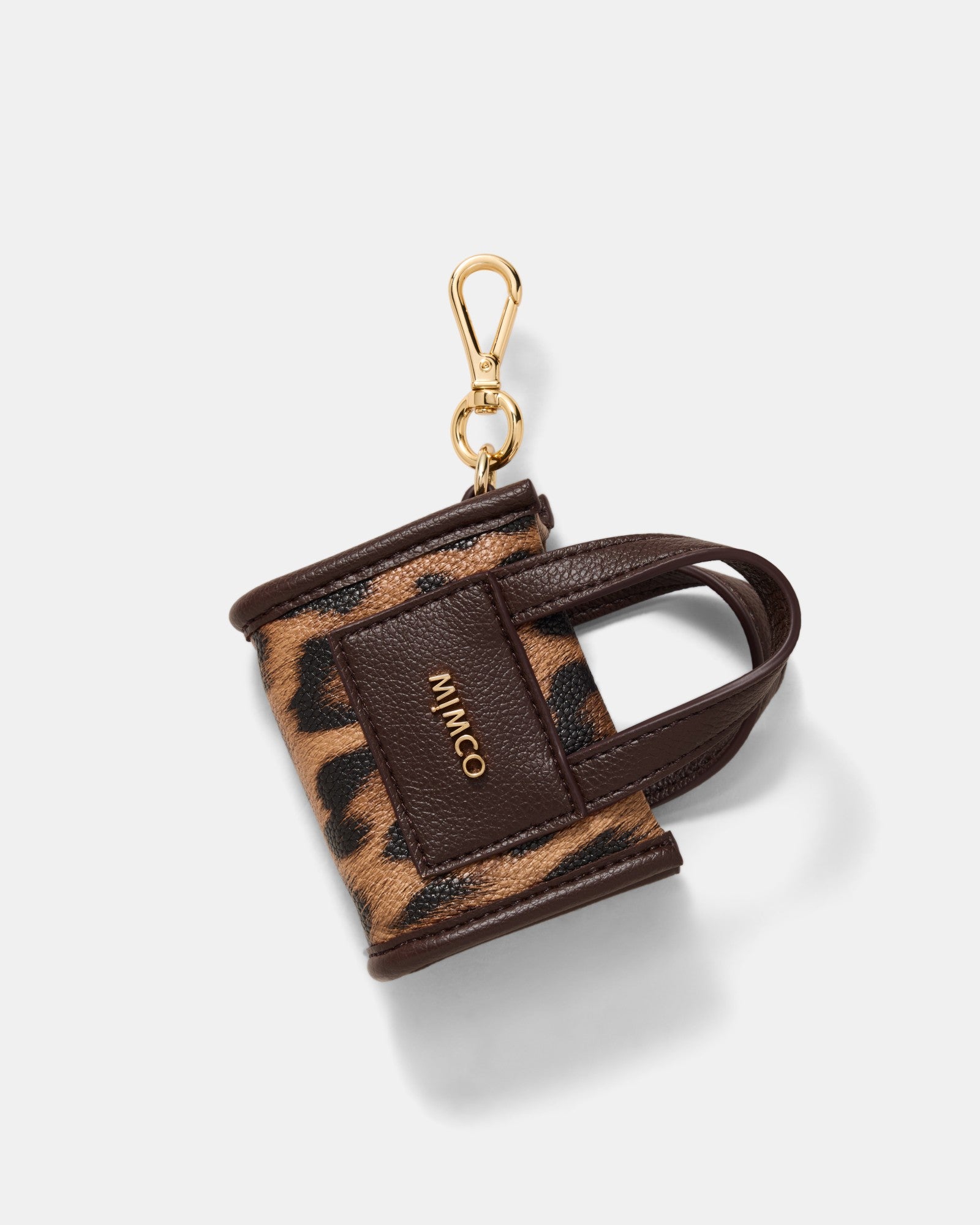 Patch Mini Bag Charm - Leopard