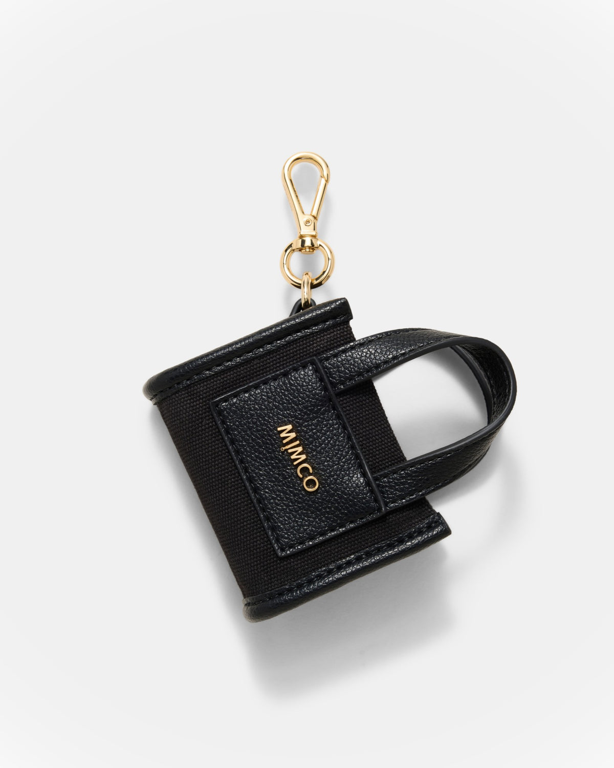 Patch Mini Bag Charm - Black