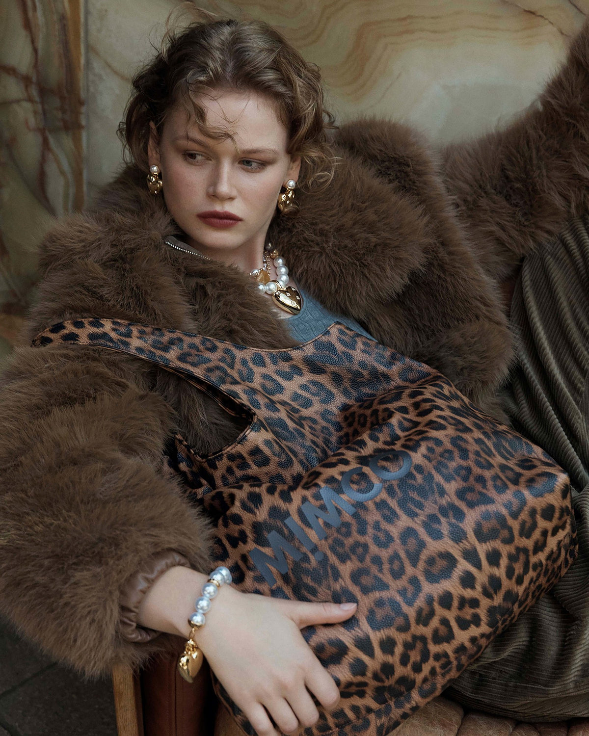 Brittany Tote Bag - Leopard