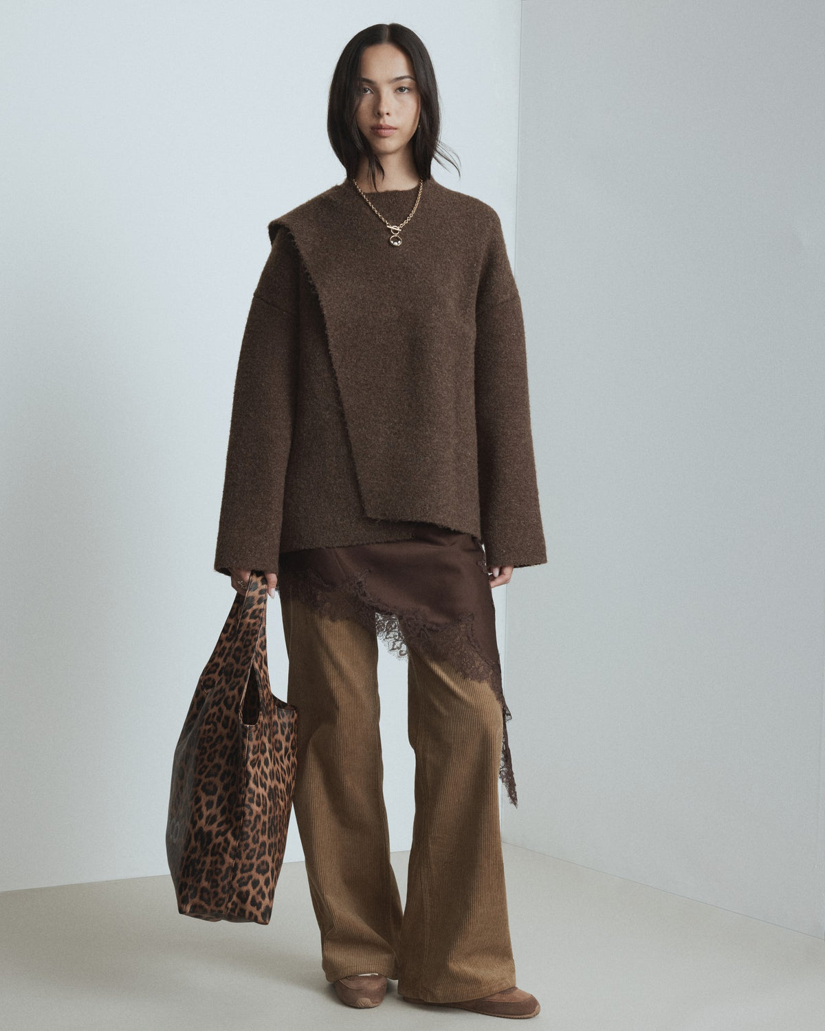 Brittany Tote Bag - Leopard