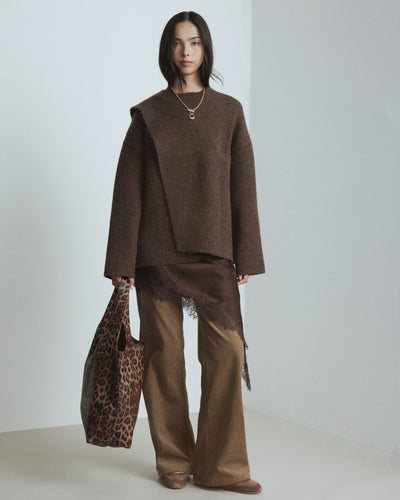 Brittany Tote Bag - Leopard