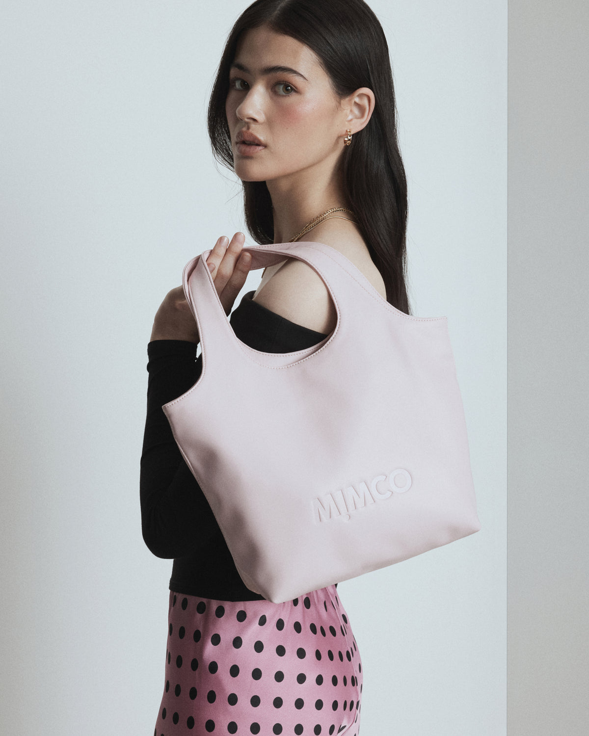 Brittany Mini Tote Bag - Pink Salt