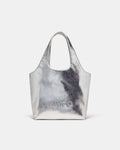 Brittany Mini Tote Bag - Silver