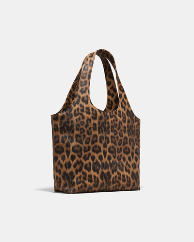 Brittany Mini Tote Bag - Leopard