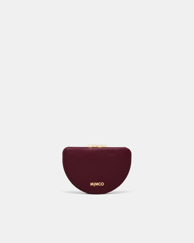 Lune Compact Mirror - Merlot